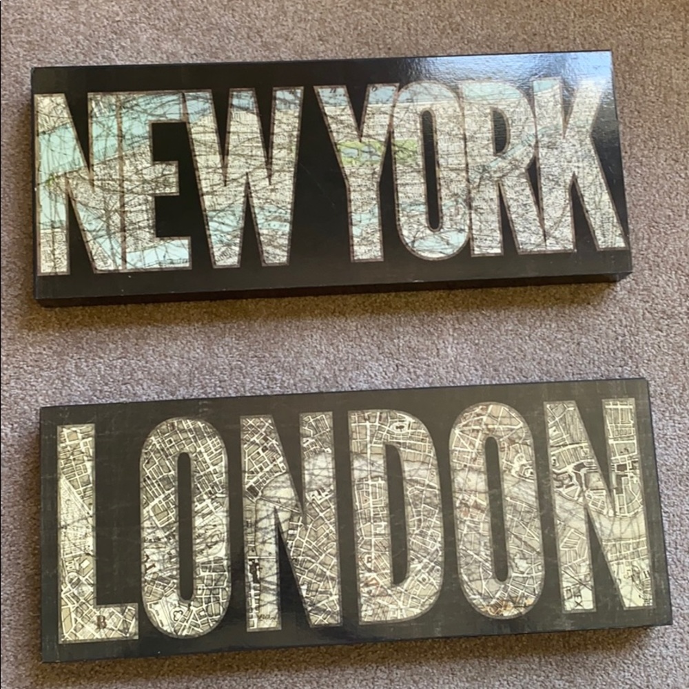 New York and London picture